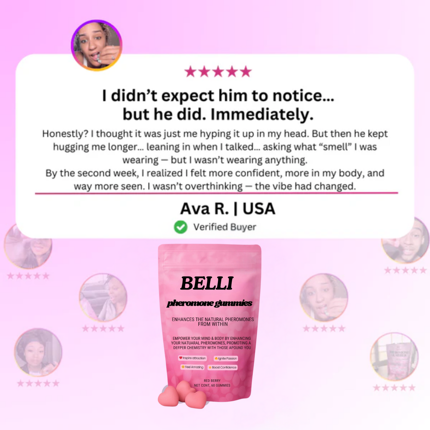 BELLI Pheromone Gummies
